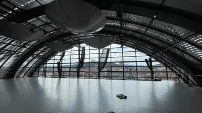 Plan de l'établissement Studio design lumineux avec jardin privatif, Proche Lyon, Eurexpo, Aéroport, Groupama Stadium