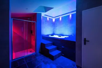 Salle de bains dans l'établissement Hammam du château