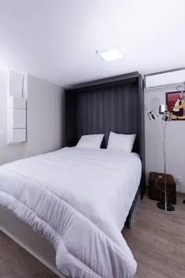 Un ou plusieurs lits dans un hébergement de l'établissement At home in lyon