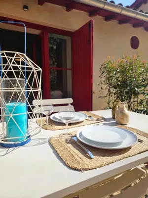 Terrasse ou espace extérieur de l'établissement Domaine de la Ferrière, Loft avec Jardin -Climatisation- Parc 3 hectares