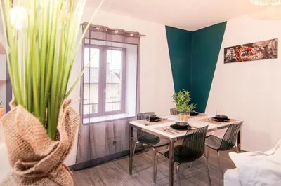 Coin salon dans l'établissement Chic Stopover L'Olivier City Center & Flavors