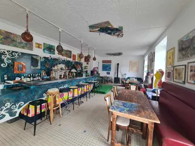 Coin salon dans l'établissement L'Art de l'Être