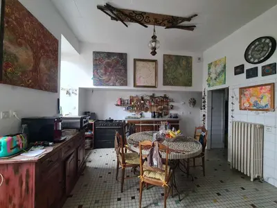 Coin salon dans l'établissement L'Art de l'Être