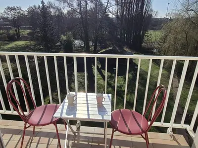 Balcon ou terrasse dans l'établissement Prairie