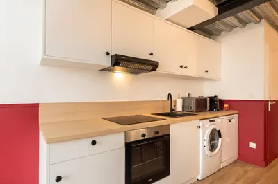 Cuisine ou kitchenette dans l'établissement Zest Vendome - Saxe Gambetta