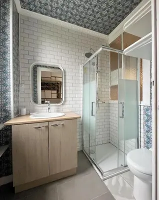 Salle de bains dans l'établissement Maison bourgeoise & spa - 26 personnes