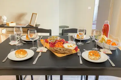 Nourriture dans l'appartement ou à proximité