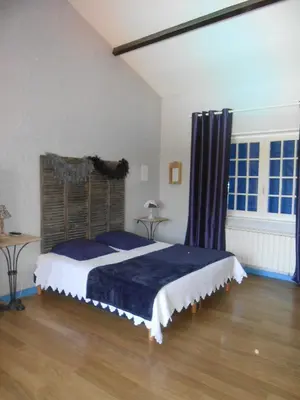 Un ou plusieurs lits dans un hébergement de l'établissement Le Relais Du Grand Logis