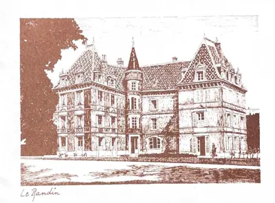 Plan de l'établissement Grand appartement d'exception au Château Randin