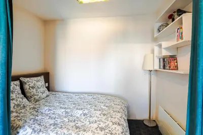 Un ou plusieurs lits dans un hébergement de l'établissement Lyon Premium- Nid Cosy