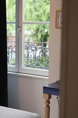 Balcon ou terrasse dans l'établissement Hôtel du Simplon