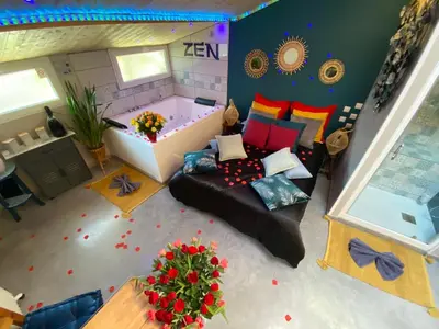 Coin salon dans l'établissement La Parenthèse