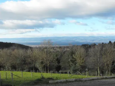Paysage naturel près de le chalet