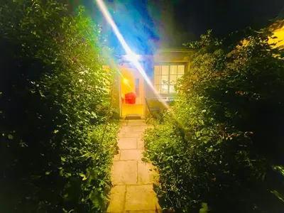 Jardin de l'établissement La petite Maison dans la Croix Rousse