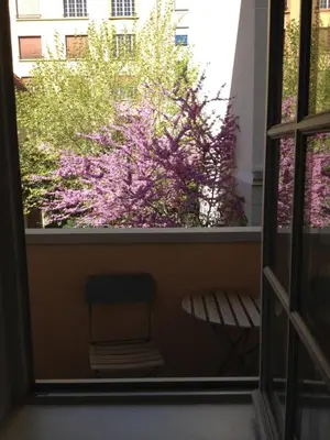 Balcon ou terrasse dans l'établissement Le Croix Rousse Jacquard