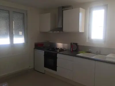 Cuisine ou kitchenette dans l'établissement Gite Le Logis Dauphinois