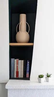 Bibliothèque dans le B&B/chambre d'hôtes