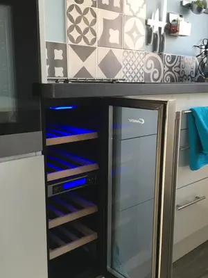 Cuisine ou kitchenette dans l'établissement Mon Appart A GERLAND II