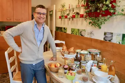 Nourriture dans le B&B/chambre d'hôtes ou à proximité