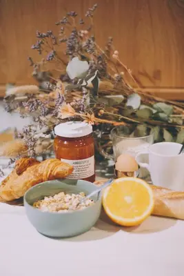 Nourriture dans l'hôtel ou à proximité