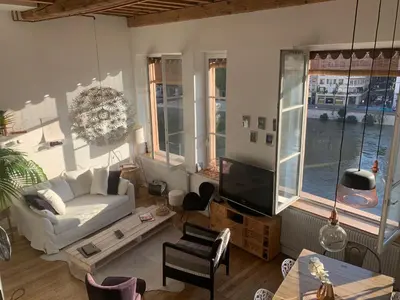 Coin salon dans l'établissement La 