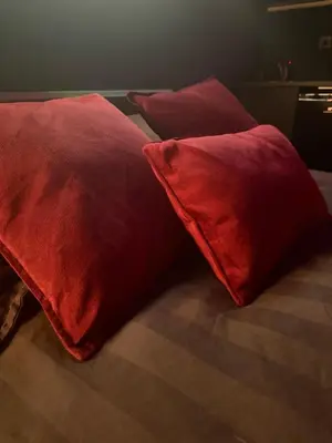 Un ou plusieurs lits dans un hébergement de l'établissement Loft, Studio and Love Rooms
