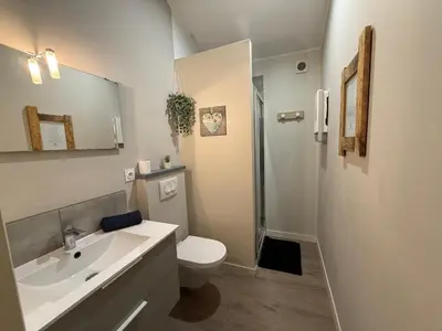 Salle de bains dans l'établissement Loft, Studio and Love Rooms