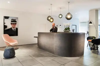 Hall ou réception de l'établissement Citadines Presqu'île Lyon