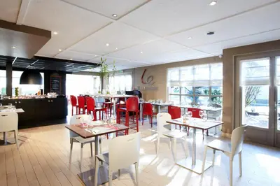 Coin salon dans l'établissement Campanile Villefranche-Sur-Saône