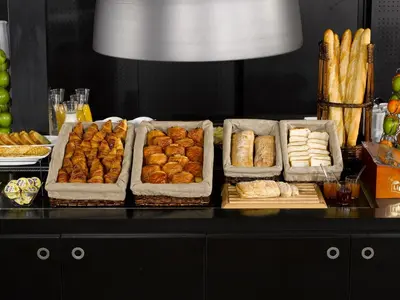 Nourriture dans l'hôtel ou à proximité