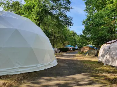 Plan de l'établissement Camping Hurongues