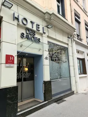 Plan de l'établissement Hotel des Savoies Lyon Perrache