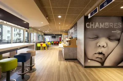 Plan de l'établissement Ibis Budget Bourgoin Jallieu Centre