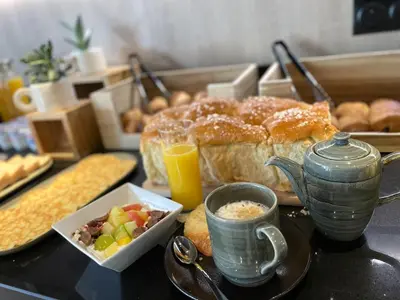 Nourriture dans l'hôtel ou à proximité