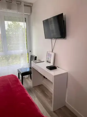 Télévision ou salle de divertissement dans l'établissement Studio Gare Part Dieu