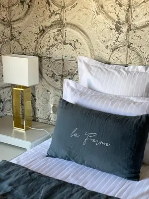Un ou plusieurs lits dans un hébergement de l'établissement La Ferme de Gringalet
