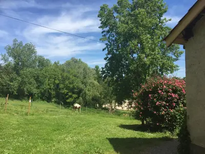 Jardin de l'établissement Le Moulin de Saint-Julien