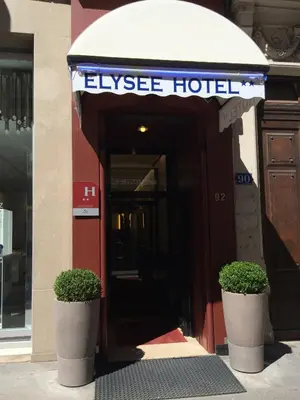 Plan de l'établissement Hotel Elysée