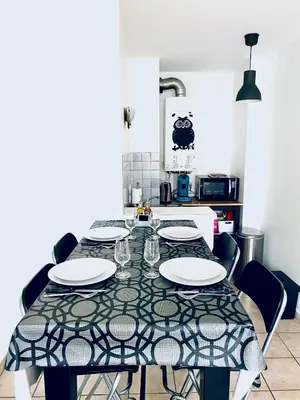 Coin salon dans l'établissement Chez Marie