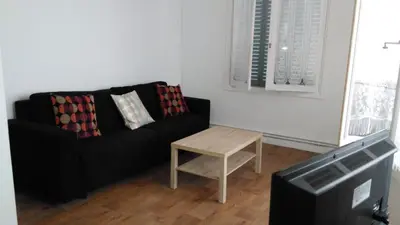 Coin salon dans l'établissement Bel appartement a vivre