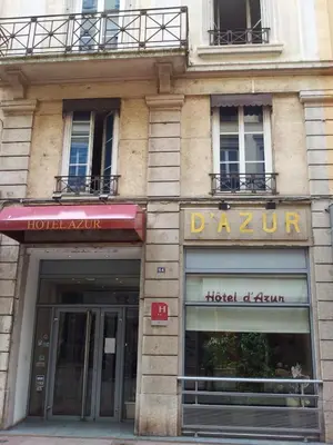 Façade ou entrée de l'établissement Hotel Azur