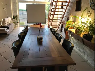 Coin salon dans l'établissement Le Temps d'une Pause