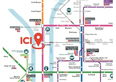 Plan de l'établissement NOCNOC - L'Etage de Cordeliers