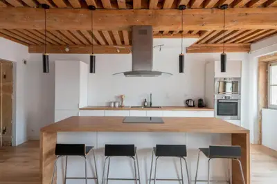 Cuisine ou kitchenette dans l'établissement NOCNOC - L'Etage de Cordeliers