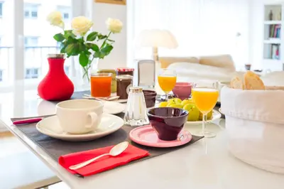 Nourriture dans le B&B/chambre d'hôtes ou à proximité