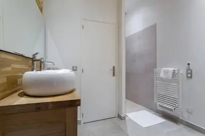 Salle de bains dans l'établissement La Suite Boissac - Cœur de Lyon - Bellecour