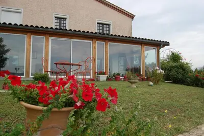 Jardin de l'établissement Villa Panoramique