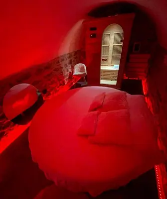 Coin salon dans l'établissement Ly'Ove