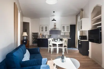 Cuisine ou kitchenette dans l'établissement DIFY Joli - Place des Brotteaux