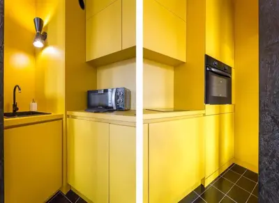 Cuisine ou kitchenette dans l'établissement Hallmark - Furnished apartment - Downtown Lyon